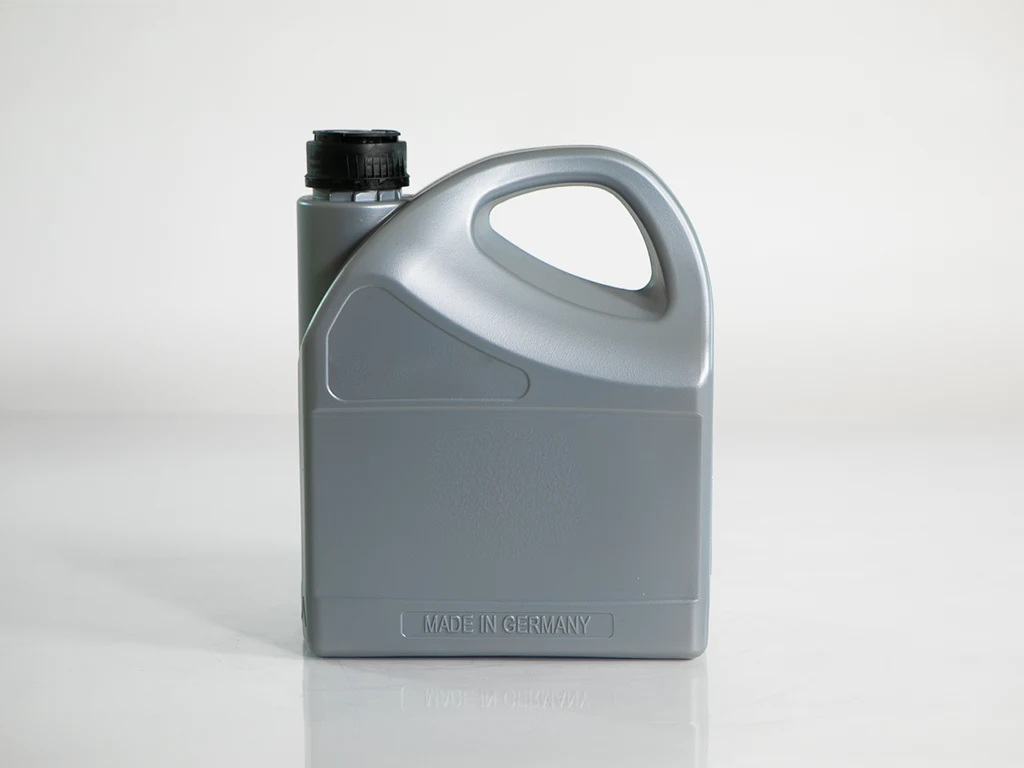Stelioplast Produkt Motoröl Kanister Carpack grau seitlich