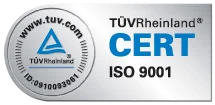 Stelioplast Tüv Zertifizierung ISO 9001
